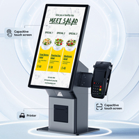 Terminal Point de Vente Intelligent | Borne Libre-Service de Paiement pour Restaurant et Commande Rapide