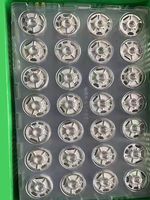Boîte d'emballage jetable transparente antistatique en PVC pour maquillage et électronique grand public
