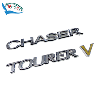 Lot de 2 emblèmes de coffre arrière de luxe auto-adhésifs réutilisables en plastique ABS 1996-2000 pour JZX100 Cresta Mark, autocollants de voiture XTX