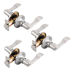 2025 Trung Quốc Kẽm Hợp Kim Cửa Khóa Nhà Sản Xuất Của Riêng Tư Cửa Đòn Bẩy Xử Lý Hot Bán Trong Canada Mỹ Trong Nhà Khóa Xi Lanh - Product Image 2