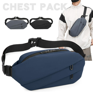 Bolso bandolera antirrobo ligero de alta calidad para hombres logotipo personalizado <span class=keywords><strong>pecho</strong></span> <span class=keywords><strong>y</strong></span> <span class=keywords><strong>hombro</strong></span> Sling diseño de mensajero simple - Product Image 6