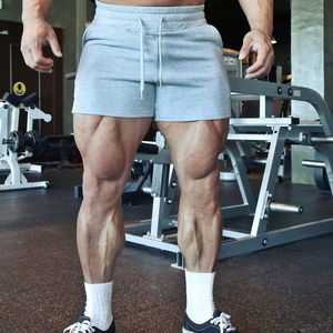 Fabricant de shorts taille européenne personnalisée short en coton vierge doublé éponge shorts grande taille pour hommes - Product Image 1