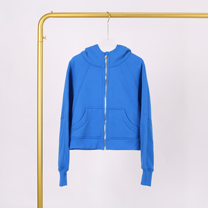 <span class=keywords><strong>Felpa</strong></span> <span class=keywords><strong>con</strong></span> <span class=keywords><strong>Cappuccio</strong></span> Personalizzata OEM in Puro Cotone, <span class=keywords><strong>Zip</strong></span> Intera, Vestibilità Ampia per <span class=keywords><strong>Donna</strong></span>, Uso Sportivo e Quotidiano - Product Image 3