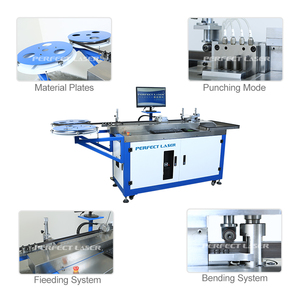 Máquina dobladora automática de cuchillas, máquina dobladora de troqueles láser, máquina dobladora de reglas de acero, máquina dobladora de cuchillas CNC para troquelado - Product Image 3