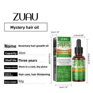 Olio per la Crescita <span class=keywords><strong>dei</strong></span> <span class=keywords><strong>Capelli</strong></span> ZUAU al Rosmarino Anti-Rottura e Anti-Caduta, Trattamento Nutriente per il Cuoio Capelluto per <span class=keywords><strong>Capelli</strong></span> Più Spessi, Forti e Sani - Product Image 6