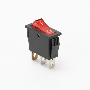 KCD3 16A Schakelaar Rocker <span class=keywords><strong>12V</strong></span> 24V, 20A 125V/250V AC Verlichte Tuimelschakelaars Rode LED 3 Pin AAN-UIT Schakelaar Huishoudapparaat - Product Image 1