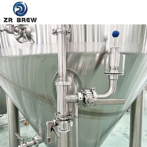 Máy lên men hình nón 100L 150L bể lên men bia bia thủ công bia bia bia thép không gỉ 304 với Máy làm lạnh cho gia đình - Product Image 5