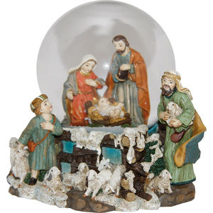 Globo de Nieve de la Sagrada Familia ZICOM Alemania, 10 cm de Altura (9006935101355) - Product Image 1