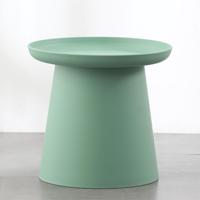 Table Basse d'Appoint Ronde Blanche en Plastique, Petite, pour Salon, Fabricant d'Usine en Chine, Mobilier de Maison