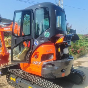 Miniexcavadora U27 de Segunda Mano, 2.7 Toneladas, Motor Original, Diseño Compacto, Acoplador Rápido, Martillo Hidráulico, Bomba de Motor con 1 Año de Garantía - Product Image 2