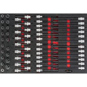 ชุดซ็อกเก็ตไขควง V4727แข็งแรง (62ชิ้น) -EAN 4047728047272ชุดเครื่องมืออื่นๆ - Product Image 1