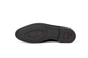 L32-B801 mocassini da uomo in pelle di capra in pelle scamosciata e pelle abbinata a punto Blake stile <span class=keywords><strong>smoking</strong></span> - Product Image 6