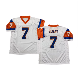 Maillot de football vintage pour hommes, style rétro, John Elway, Peyton Manning, Champ Bailey, Steve Atwater, Terrell Davis, livraison rapide, maillot de rugby - Product Image 5