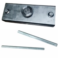 Moules de coffrage pour escaliers en terre battue industrielle personnalisés, soudage, découpe, traitement, boîte magnétique fixe supérieure, aimants de coffrage