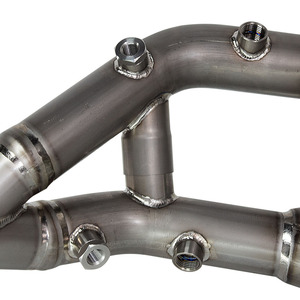 ท่อไอเสียรถจักรยานยนต์แบบดัดแปลง ท่อร่วมไอเสียไทเทเนียม ใช้ได้กับท่อเก็บเสียงเดิมของ <span class=keywords><strong>BMW</strong></span> S1000RR <span class=keywords><strong>M1000RR</strong></span> S1000R M1000R ปี 19-25 - Product Image 4