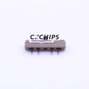 SSSS711403 Slide Switch SMD Switch Single Pole Three Throw Rectangle Pin Header SMD Tab 5mm - Product Image 2