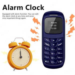 Teléfono Móvil <span class=keywords><strong>de</strong></span> Bolsillo Mini BM70, 2G GSM, Doble SIM, Lista Negra, Marcador, Reproductor MP3, Teléfono <span class=keywords><strong>Celular</strong></span> Pequeño con Botones, Teléfono <span class=keywords><strong>de</strong></span> Respaldo - Product Image 4
