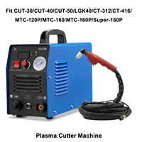 Câble de torche de découpe plasma PT31 de 13 pieds avec vis en laiton M16 1,5, connecteurs à 2 broches compatibles avec les soudeuses/torchers CUT40 CUT50