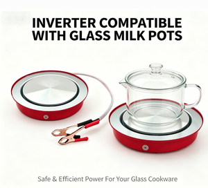 Estufa Eléctrica Solar Amor de 12V: Cocina en Cualquier Lugar con Energía Solar y Batería Renovables - Product Image 3