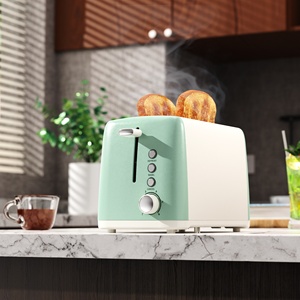 Machine à sandwich électrique à 2 tranches, <span class=keywords><strong>grille</strong></span>-<span class=keywords><strong>pain</strong></span>, <span class=keywords><strong>grille</strong></span>-<span class=keywords><strong>pain</strong></span> rétro pour la maison - Product Image 6
