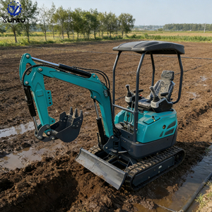 Miniexcavadora YUNTU YT-20 con Motor Euro5, Excavadora de Suelo para Dragado de Alcantarillado, Equipo de Construcción de Alta Eficiencia YT-10 C - Product Image 5
