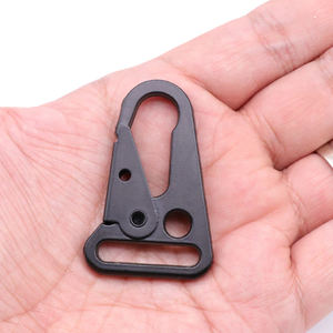 مشبك معدني خارجي متعدد الاستخدامات، سلسلة مفاتيح تكتيكية، مشبك زنبركي، مشبك حزام للأسلحة، خطاف معدني للحمل اليومي - Product Image 5