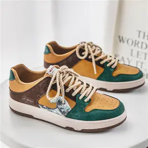 2023 spring new trend niche design casual flat shoes Student activism Hong Kong style