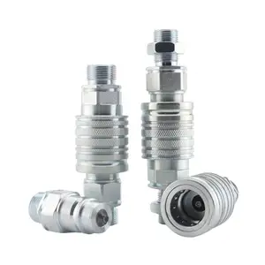 3/8 inch áp lực cao thủy lực nhiên liệu Hose nối dòng nhiên liệu dây máy xúc nhanh chóng phụ kiện