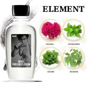 OUHOE Crema Reafirmante de Pecho Orgánica para Hombre, Crema para Adelgazar el Pecho Masculino, Venta al Por Mayor, Marca Privada - Product Image 6