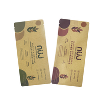 Custom Printed 9.3*20cm Food Grade Foil Protein Powder Stick Sachet Packaging Bag Pouch Instant Coffee Stick Packaging Bags
