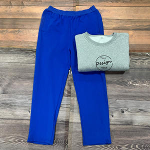 Pantalones de chándal holgados personalizados OEM para hombre, cintura media, respetuosos con el medio ambiente, a prueba de viento, antiarrugas, ropa informal de alta calidad, logotipo bordado francés - Product Image 1