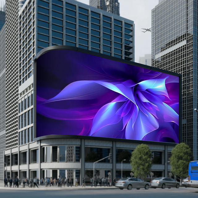 Waterproof IP65 Outdoor LED Display with 320x160mm P5 Modules 5000cd Brightness for Self-Service Businesses