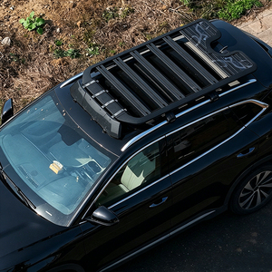 Panier <span class=keywords><strong>de</strong></span> <span class=keywords><strong>toit</strong></span> en alliage d'aluminium pour bagages, échelle latérale et boîte latérale pour <span class=keywords><strong>Audi</strong></span> <span class=keywords><strong>Q3</strong></span> 2019-2024 2025+ - Product Image 5