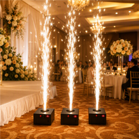 Machine à Fontaine d'Étincelles Froides Télécommandée 433 MHz 80m, Flamme Froide pour Mariage, Fête, Spectacle Scénique, Approvisionnement en Gros Transfrontalier Direct Usine