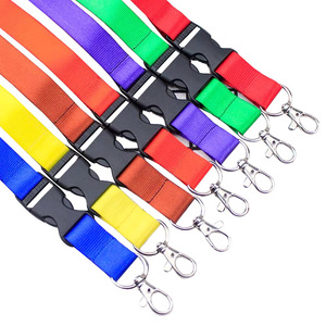 Ai-Mich Premium Durable Nylon Custom Print Lanyard for Corporate Events With Quick Release Buckle