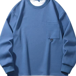 สเวตเชิ้ตคอกลมชายขนาดใหญ่พิเศษ-ฤดูใบไม้ผลิ/ออโต้อินเทรนด์ทรงหลวมอเมริกัน - Product Image 1