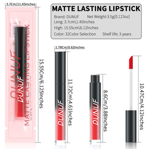 Ensemble de 32 rouges à lèvres liquides mats, maquillage longue tenue, anti-transfert, ne se décolore pas, <span class=keywords><strong>gloss</strong></span> à lèvres imperméable - Product Image 2