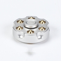 Soulagement du Stress Spinning Fidget Spinner Métal Revolver Or Fidget Jouets Rotatif Décompression Doigt Spinning roulette Jouet