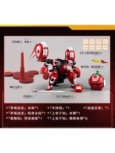 ยี่ลี่ ฮอบบี้ เครเอชั่น FR04 ฟรุ๊ตตี้ <span class=keywords><strong>โร</strong></span><span class=keywords><strong>โบ</strong></span> เบอร์รี่ ฮันเตอร์ชุดประกอบโมเดลที่ต้องประกอบ ใหม่ในสต็อก - Product Image 6
