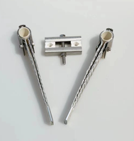 Conector de Correa Trenzada y Soporte de Abrazadera para Elementos Calefactores de MoSi2