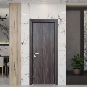 Puerta Interior Moderna de WPC a Bajo <span class=keywords><strong>Precio</strong></span>, Resistente al Agua y a las Termitas, Puerta de PVC para Baño Qide - Product Image 6