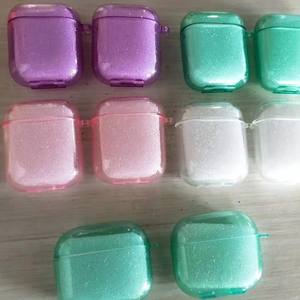 Funda de TPU con purpurina fluorescente estilo dibujos animados, a prueba de golpes, profesional, inalámbrica, para auriculares - Product Image 3