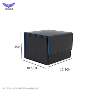 Boîte <span class=keywords><strong>de</strong></span> rangement pour <span class=keywords><strong>cartes</strong></span> en cuir PU PTCG Yu-Gi-Oh pour Commander <span class=keywords><strong>Deck</strong></span> 140+ <span class=keywords><strong>cartes</strong></span> - Product Image 3