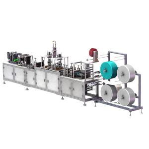 अधिकतम गति 120pcs/मिनट N95 मुखौटा मशीन बनाने श्वासयंत्र मुखौटा उत्पादन उपकरण Facemask विनिर्माण मशीन - Product Image 1