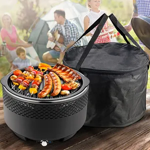 Portátil multifuncional tabletop carvão vegetal mini grill sem fumaça churrasco coreano Bbq grill fogo mini grill churrasco