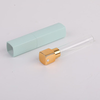 Flacon de parfum portable avec logo personnalisé, 10 ml, couleur bonbon, mini flacon pulvérisateur de voyage, atomiseur, emballage pour soins de la peau