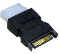 Adaptador Convertidor de Conector de Alimentación de 4 Pines IDE Hembra para PC a 15 Pines SATA Macho