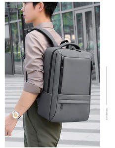 Newset Mochila de negocios de mayor capacidad Impermeable Escalable Mochila para computadora portátil Mochila de viaje al aire libre con carga USB - Product Image 4