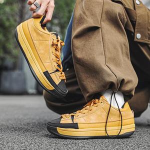 Nueva Llegada: Zapatillas Deportivas Clásicas de Piel para Hombre, Transpirables, Casuales, Retro, para Caminar, Senderismo, Skateboard - Product Image 6