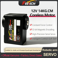 Motor de 12V, 14kg.cm, Carcasa de Plástico, 360° °   Servo TTL de Doble Eje con Codificación Magnética HL-2915-C001